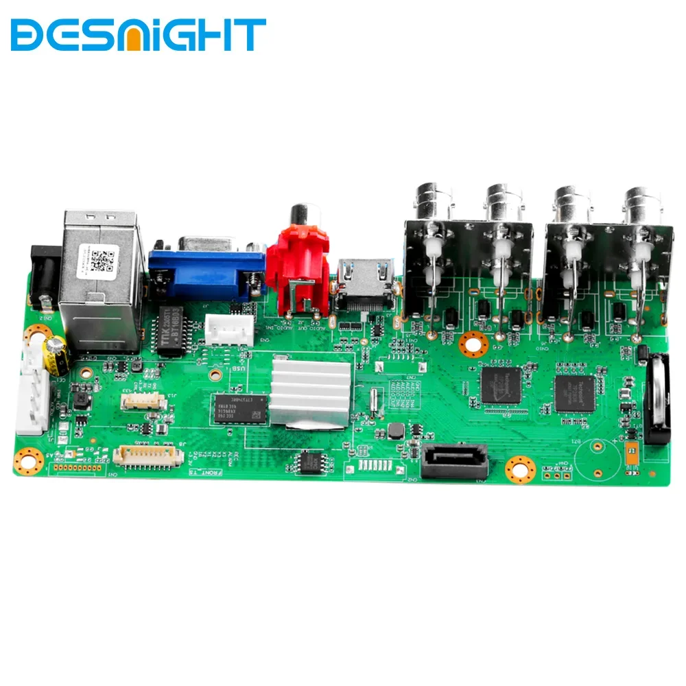 6 In 1 Cctv Mini Dvr Tvi Cvi Ahd Cvbs Telecamera Ip Videoregistratore Digitale 4Ch 8Ch Ahd Dvr Nvr Sistema Cctv Supporto 5Mp/2Mp