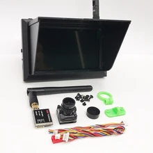  Ready to Use 5.8G FPV TS5823Pro 600mw Video Transmitter with Cmos 1800TVL Mini Camera and 4.3 inch 480x272 LCD FPV Drone monitor 