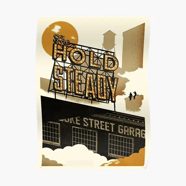 

Holyshirt8 Steady Poster Mural Decoration Decor Picture Home Modern Funny Painting Art Wall Room Print Vintage No Frame