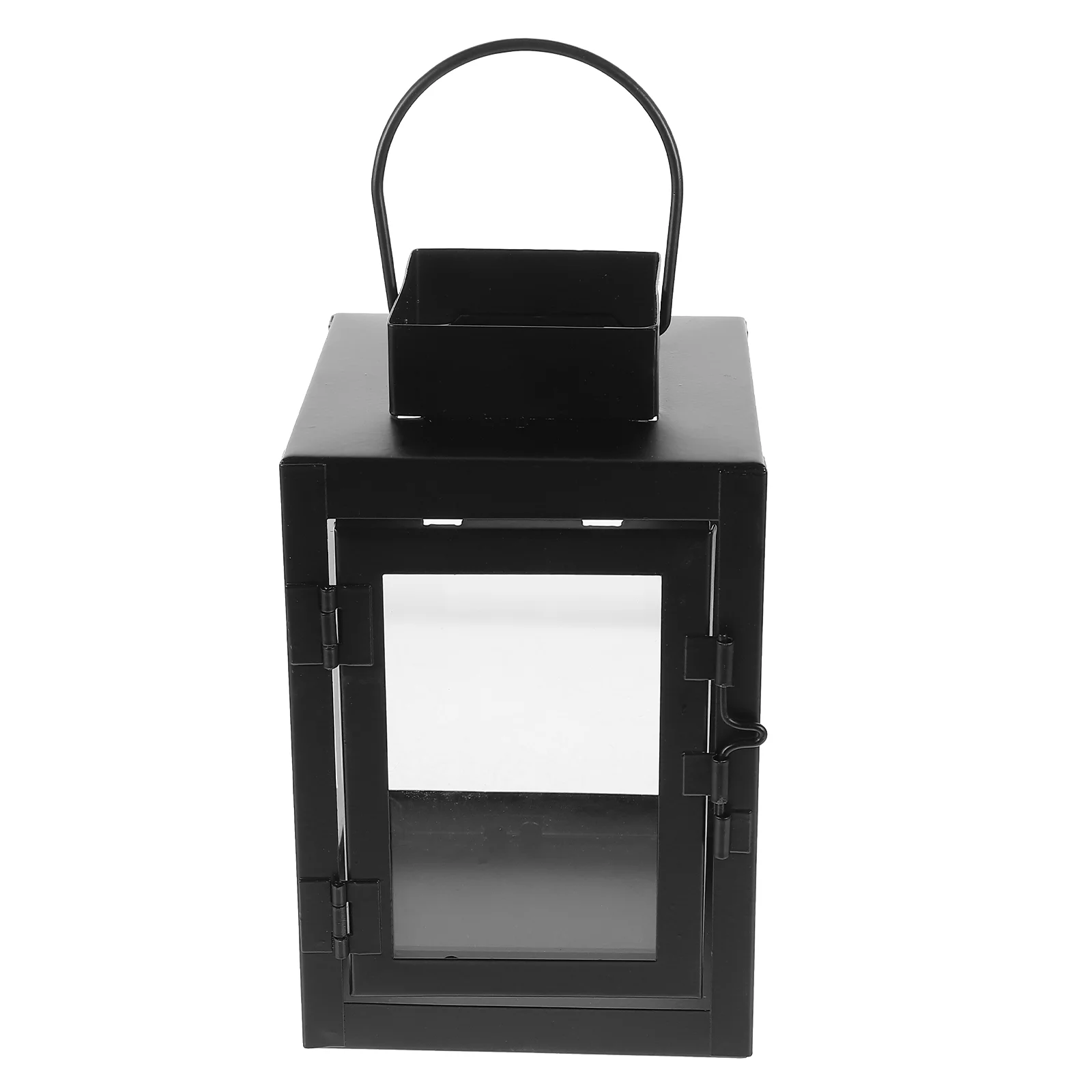 Vintage Candle Lantern Decorative Desktop Candle Lantern Decor Hanging Holder Delicate Iron Indoor Candle Holders