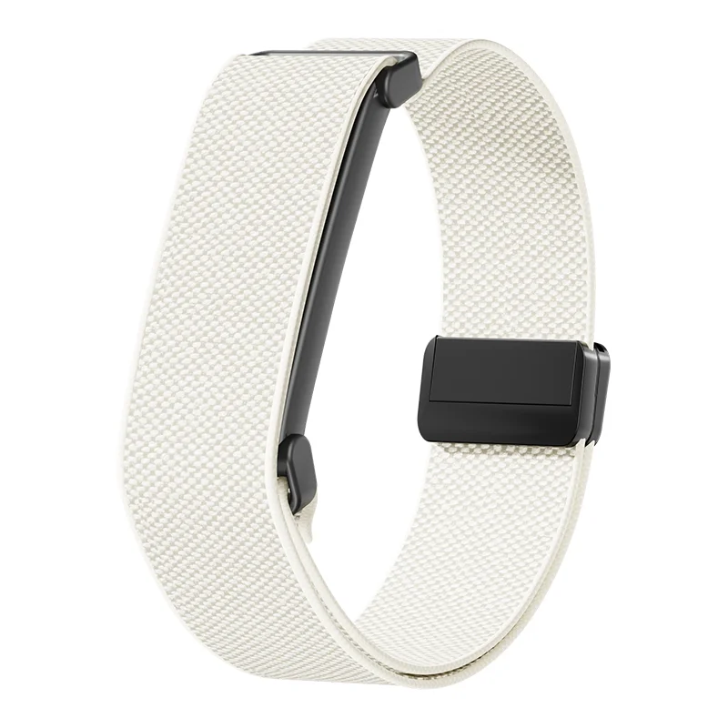 Metal Frame + Nylon Sport Strap with Magnetic Buckle - Breathable Replacement Bracelet Wristband