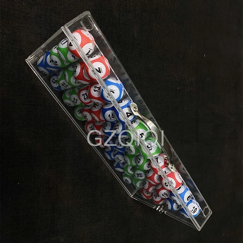 Acrylic ball box 50 ball storage box table tennis bingo