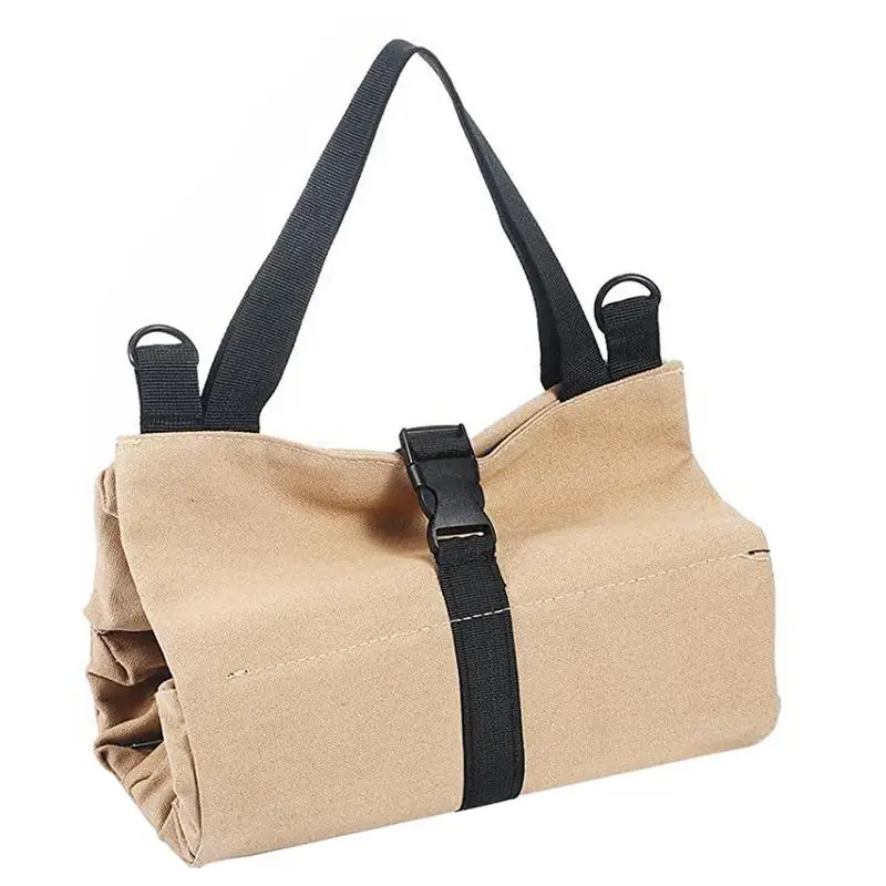 

Складная сумка для инструментов, Многофункциональный Холщовый органайзер для инструментов, с 5 карманами на молнии