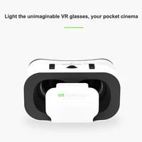 Shinecon Viar réalité virtuelle VR lunettes casque appareil 3D casque lunettes lentilles pour Smartphone téléphone intelligent jeu cellule ensemble Mobile 2