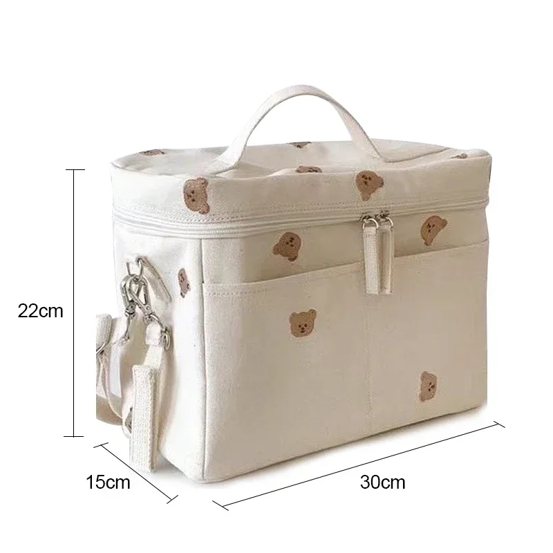 Baby Diaper Bag Shoulder Bag Bottle Insulation Trolley Accessorie Maternity Bag Diaper Backpack Stroller Organizer Bags Diaper Bag Bottle Bag Shoulder Bag