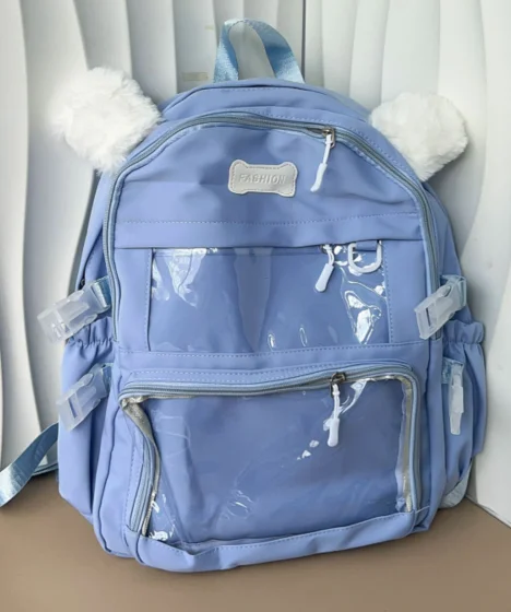 Fashion Sweet Y2k Aesthetic Kawaii Backpacks Casual Women All Match Ins Rucksack Streetwear Trendy All Match Students Schoolbags 2