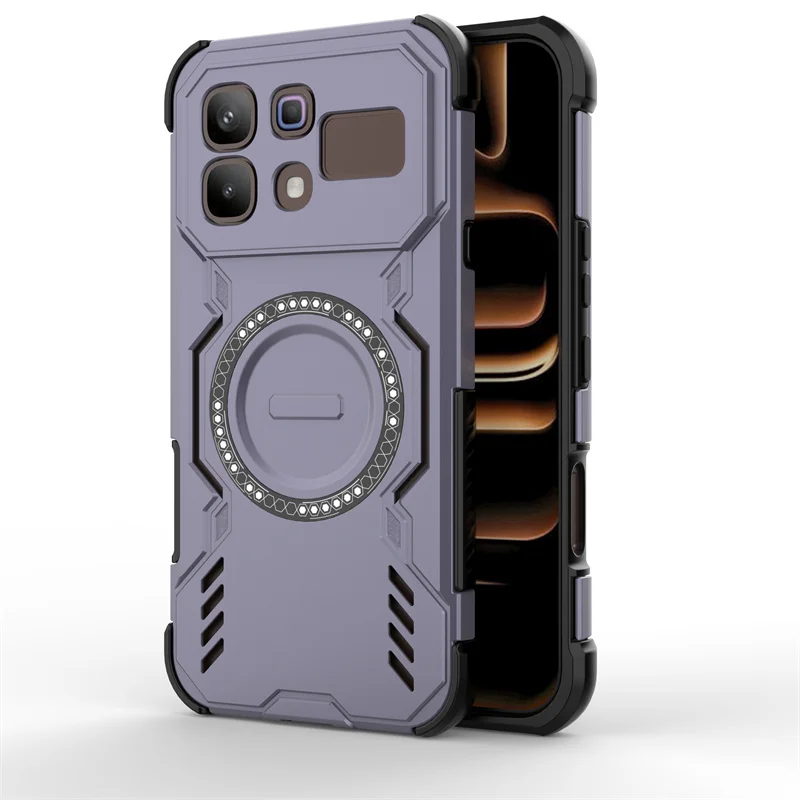 Lens Protection Heat Dissipation Case with Magnetic Wireless Charging Feature