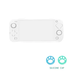 Anti - Slip Crystal Full - Cover Protective Case for Portable Gaming Console - Essential Accessory (NS Lite)