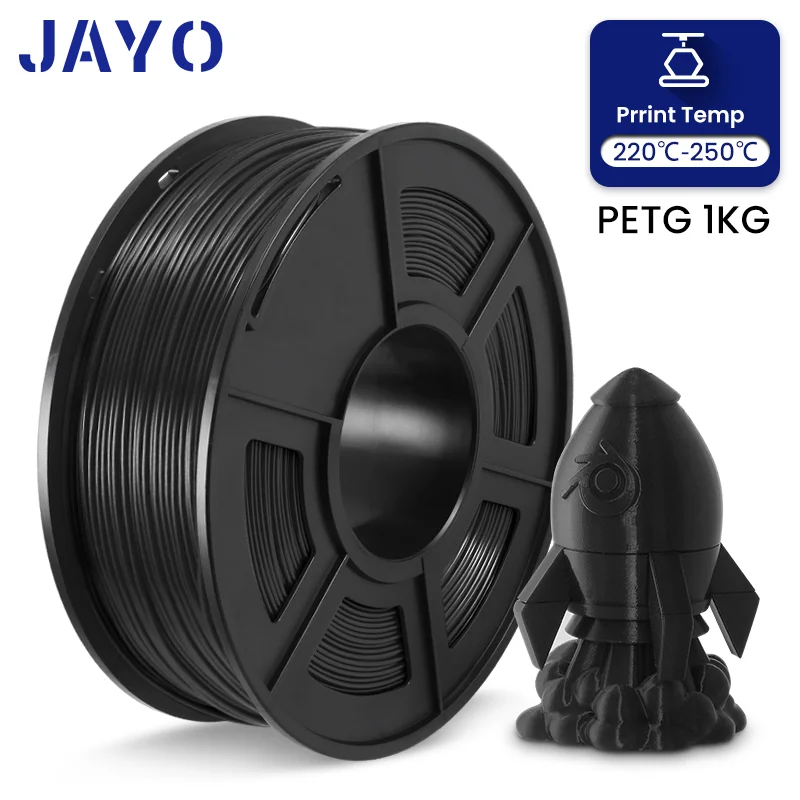 JAYO PETG PLA Meta PLA PLUS Filament 1kg 1.75mm Diameter Tolerance  +/-0.02mm 100%No Bubble High Strength FDM 3D Printer Material