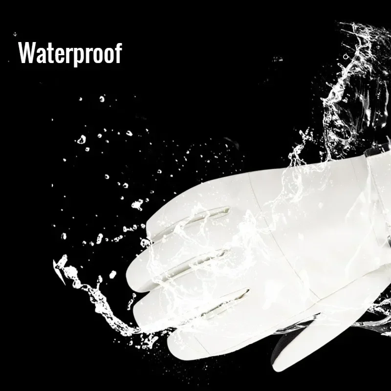 Winter Windproof Ski Gloves Men Women of Touch-Screen Fleece Non-slip Snowboard Snowmobile Cycling Skiing Gloves 4
