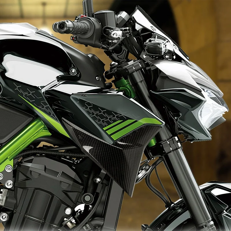 

Обтекатели для мотоцикла, 2 шт., левая и правая стороны, Обтекатели для мотоциклов, обтекатели, панель радиатора для Kawasaki Z900 Z 900 2020-2021
