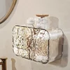 Multi-functional Makeup Organizer with Glacier Patterns: Perfect for Bathroom Storage without Drilling Holes 5