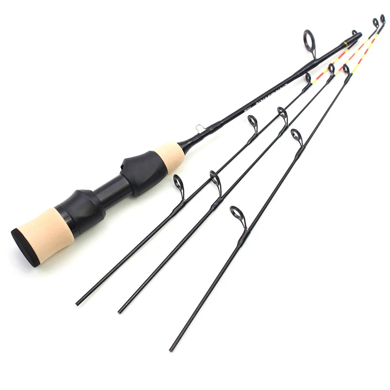 Mini Fishing Pole & Reel Kit - Ultra Light Carbon Fiber Short Rod For Travel