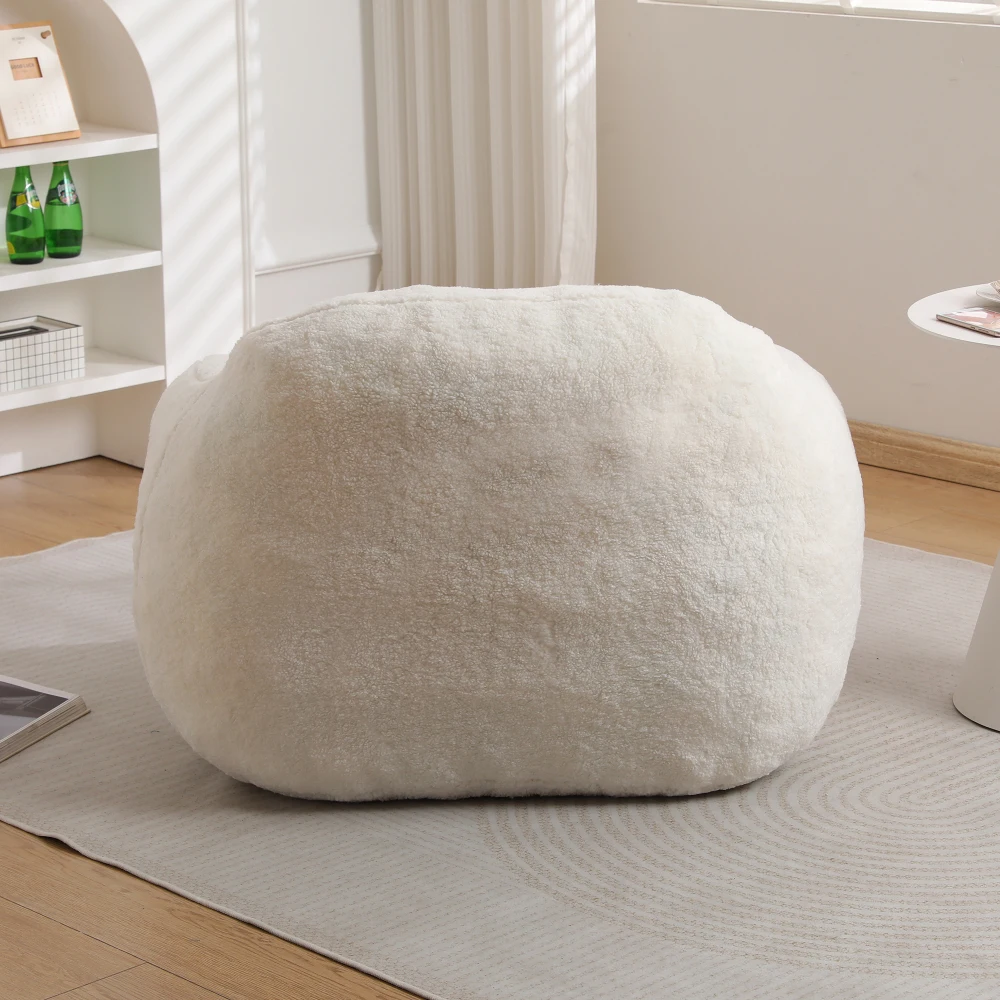 Bean Bag Chair , Sofa for Adults Comfy Beanbag Giant Chair with Spacious Design Couch with Armrest Large Memory