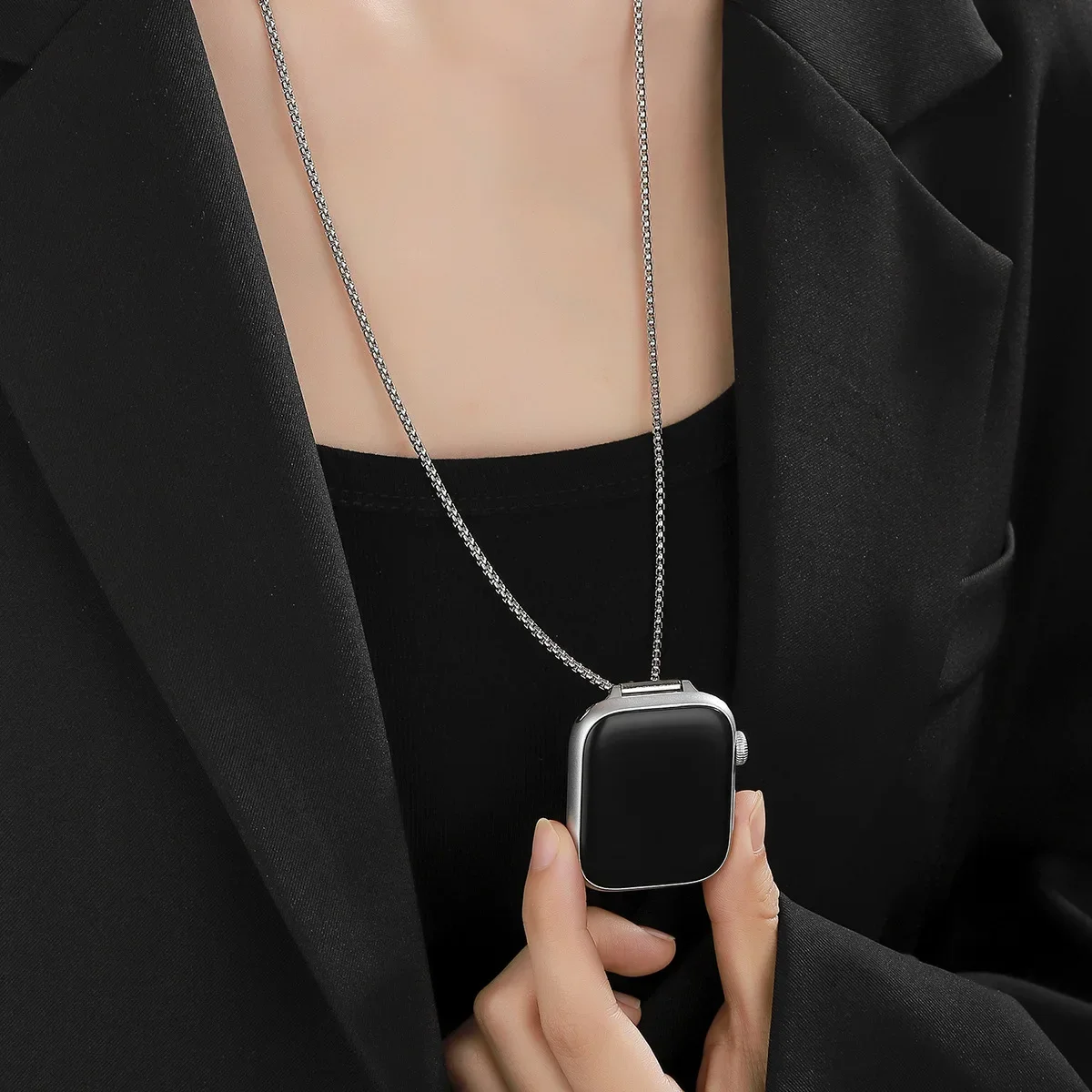 Elegant Metal Necklace Strap