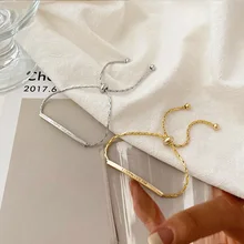 Bracelets en chaîne cœur d'amour pour femmes, breloques, cadeaux de fiançailles, bijoux, nouvelle mode, LL330 