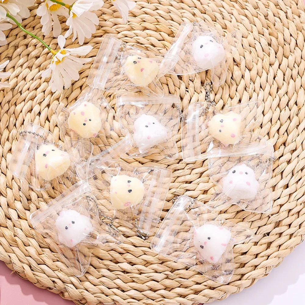 1/2Pcs Miniature Slow Rebound Relief Squeeze Toys Sticky TPR Squishy Mini Chick Stress Reliever Toys Squishy New Fidget Prop 3