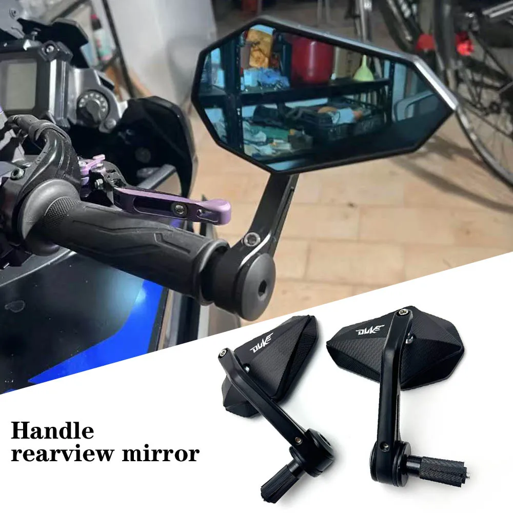 범용 오토바이 7/8 22mm 핸들 바 엔드 백미러 DUKE250 DUKE390 DU..