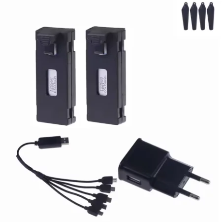 ตัวเลือกสินค้า แบตเตอรี่โดรน RC 3.7V 5000mAh สำหรับ E88 E99 P1 K3 P10 A13 S98 E525