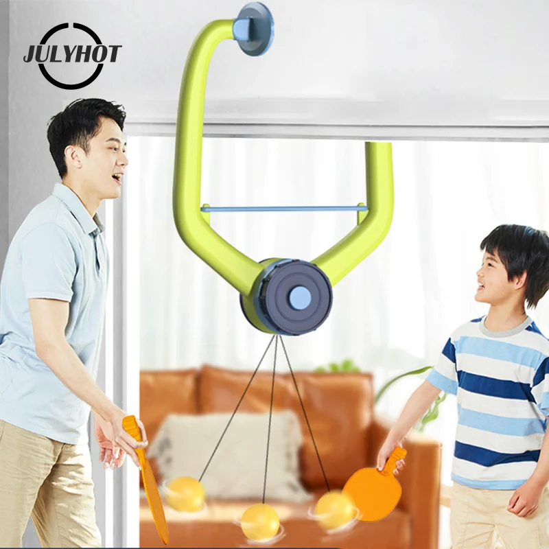 Table Tennis Trainer Door Ping Pong Game Over The Door Adjustable Doorway Game Pingpong Trainer Door Jam Pingpong Starter Kit For Frame Hanging