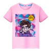 Влад Бумага А4 boy girl Summer 100%Cotton Short T-shirt y2k one piece Kawaii Merch A4 Lamba Tops Anime Tees kids clothes 6