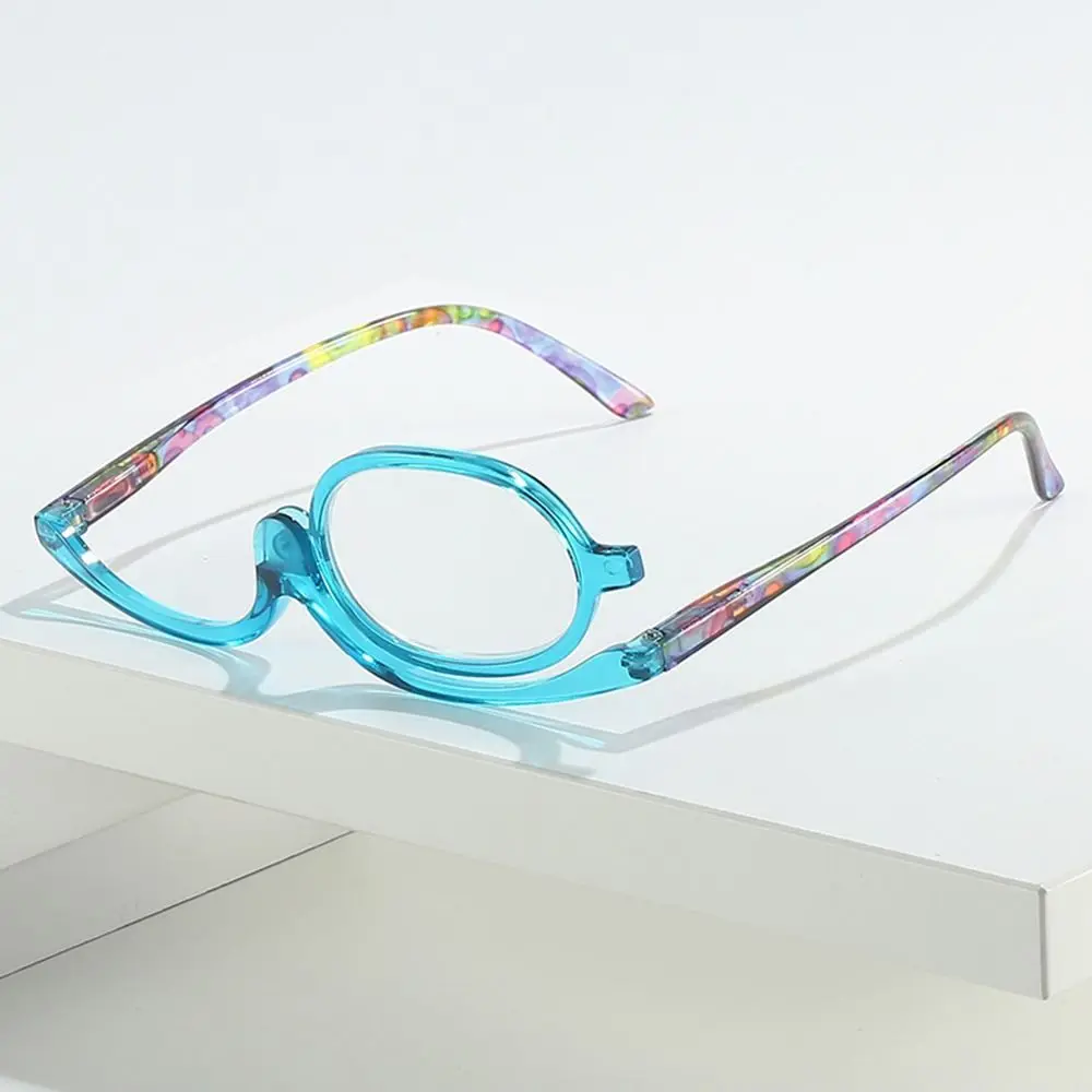 Ochelari de machiaj rotativi portabili cu mărire, cu cadru colorat, pentru femei, cititoare de cosmetice, dioptrii, 1 buc, moda, portabil_voghion.com