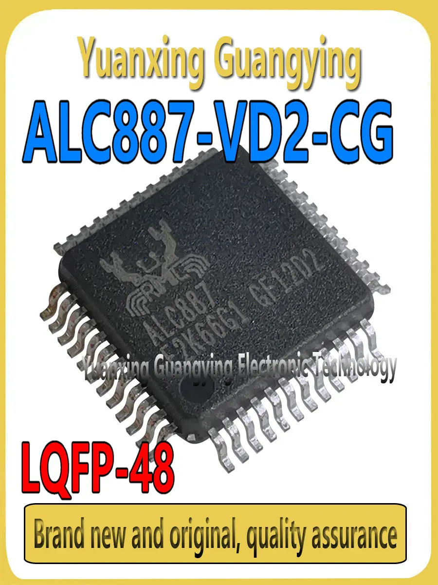 1-Piece-ALC887-VD2-CG-ALC887-VD2-ALC887-SMT-LQFP-48-HD-Audio-Codec ...