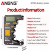 ANENG BT189 Universal Battery Tester for C,AA,AAA,D,N,9V 6F22 Batteries 1.5V 3V Button Cell Battery Indicator Electric Tools 6