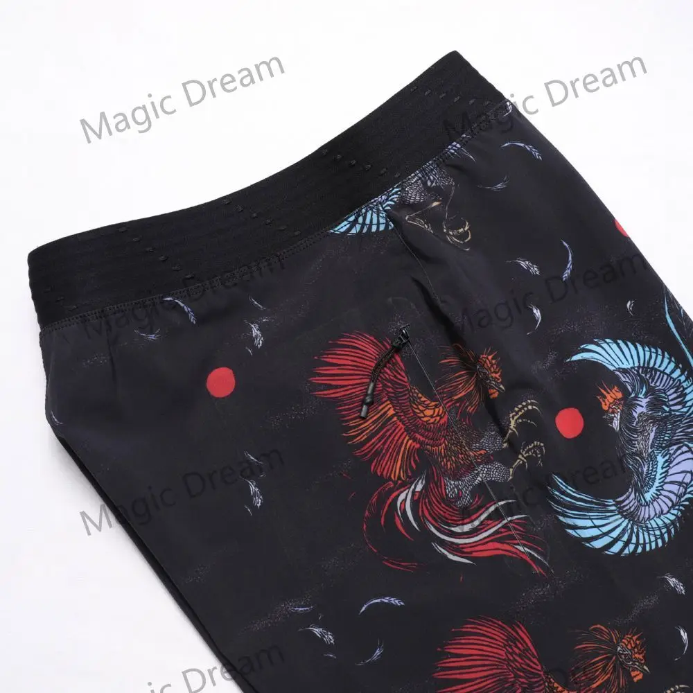 2023 Brand Summer Board Short Men Upgrade Myths Print Bermuda Beach Shorts Men Swim Shorts Waterproof Quick Dry Casual Swimwear 5