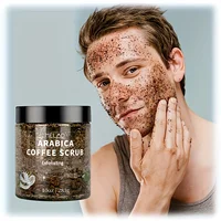MELAO Arabica Coffee Scrub - All Natural Exfoliating Body Scrub for Skin Care Dead Sea Salt and Arabica Coffee Moisturizing 3