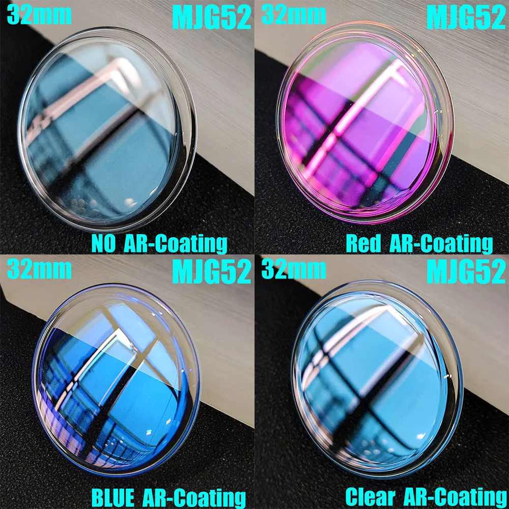 

32mm Pot Shape Watch Crystal Top Flat Mineral Glass For S-eiko Auto Divers 6306 6309 7002 7548 Series Mod Parts Accessories