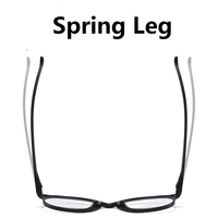 Lunettes de Lecture Classiques Bloquant la Lumière Bleue, Charnière à Ressort avec Motif Imprimé, 3 Pièces 6