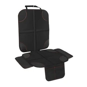 Protezione per seggiolino auto per bambini Tappetino per copertura posteriore antiscivolo resistente all'usura con tasca organizer Seggiolino di sicurezza per bambini Sedia universale