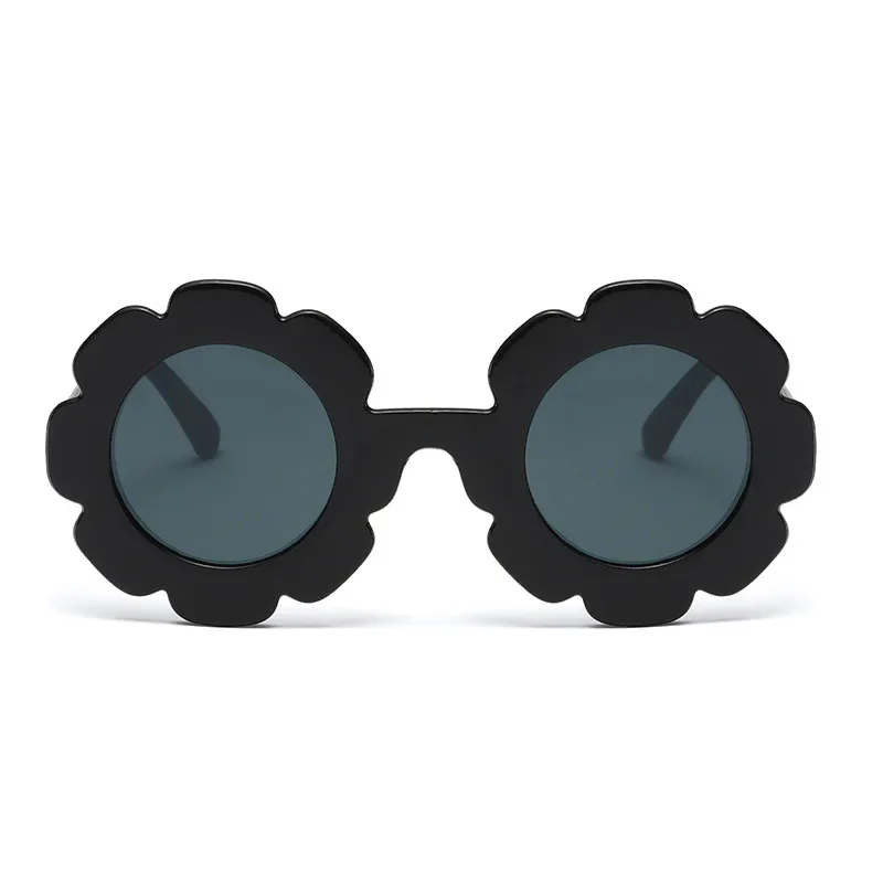 Kids Sunglasses Sun Flower Round UV400 Boy Girls Toddler