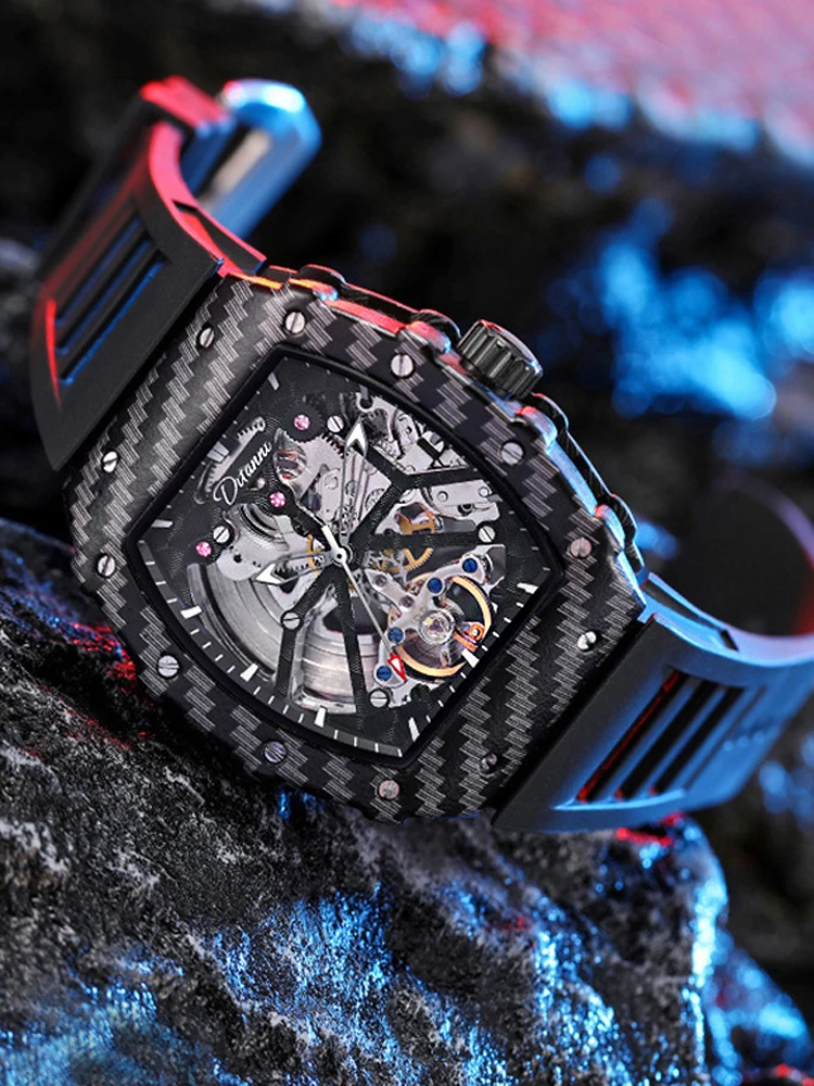Watch Man Tourbillon Luxury Skeleton Wristwatch Male Clock New Gifts Relogio Masculino mechanical watch