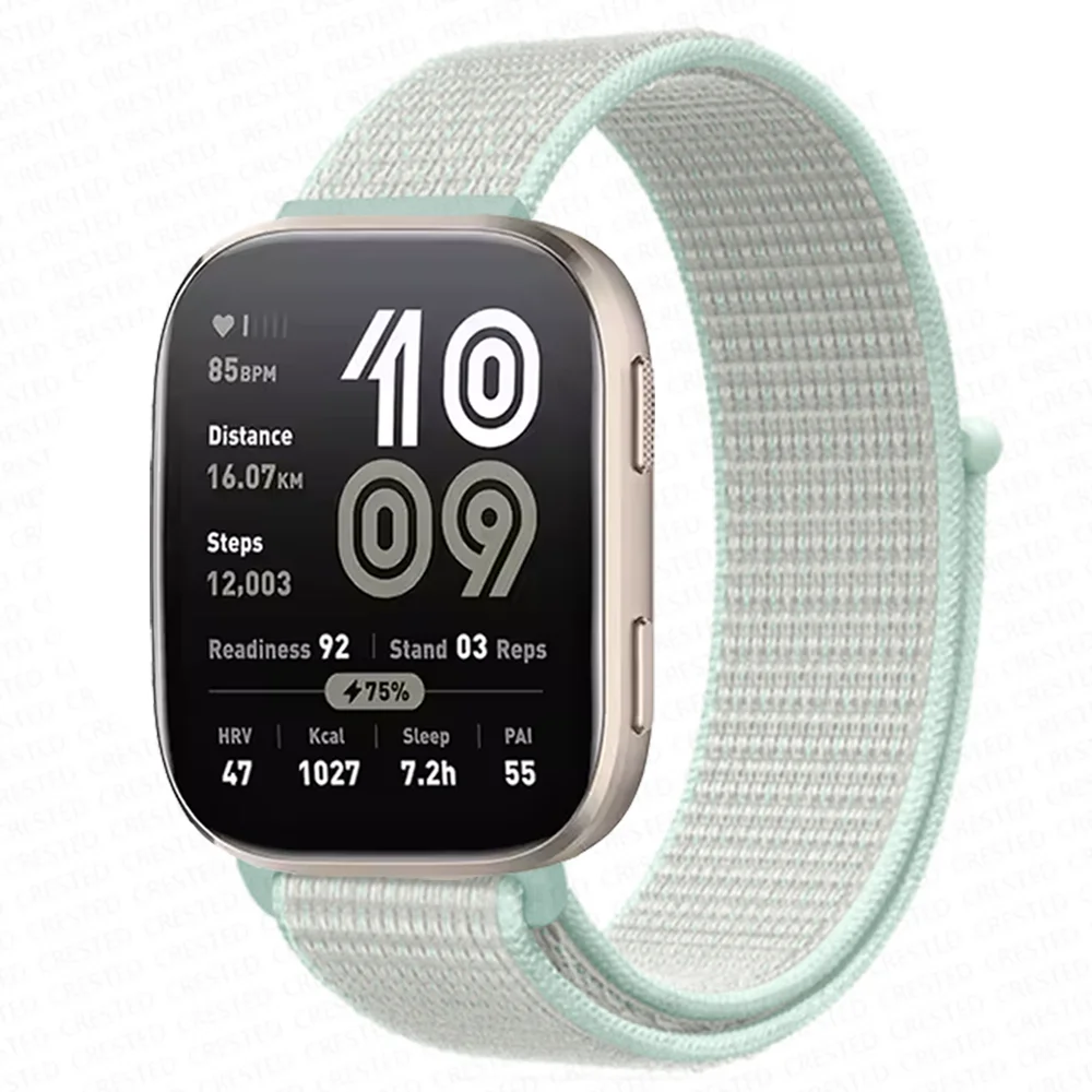 Nylon Loop Watchband Bracelet - 22mm Strap Replacement