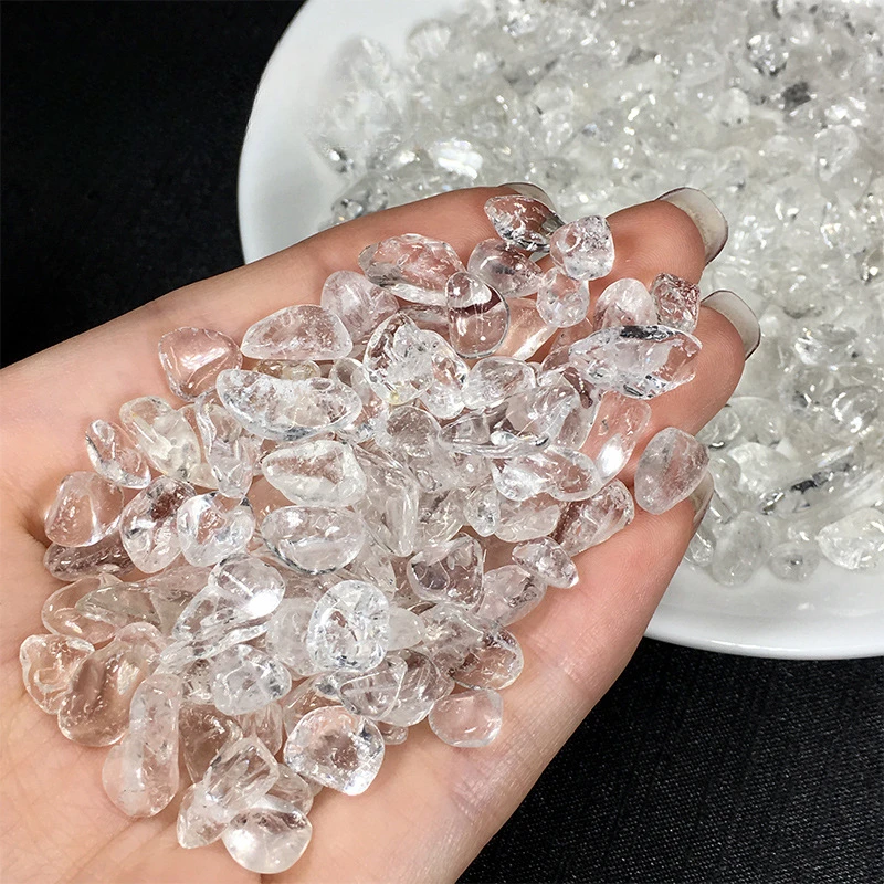 Wholesale Natural White Crystal Stone Quartz Points Gravel Chakra Healing Reiki Quartz Crystals Natural Stones