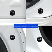 Car Door Anti-Collision Silicone Pads Sound Insulation Gasket Auto Soundproof Shockproof Sealing Rubber Pad Door Edge Sticker 6