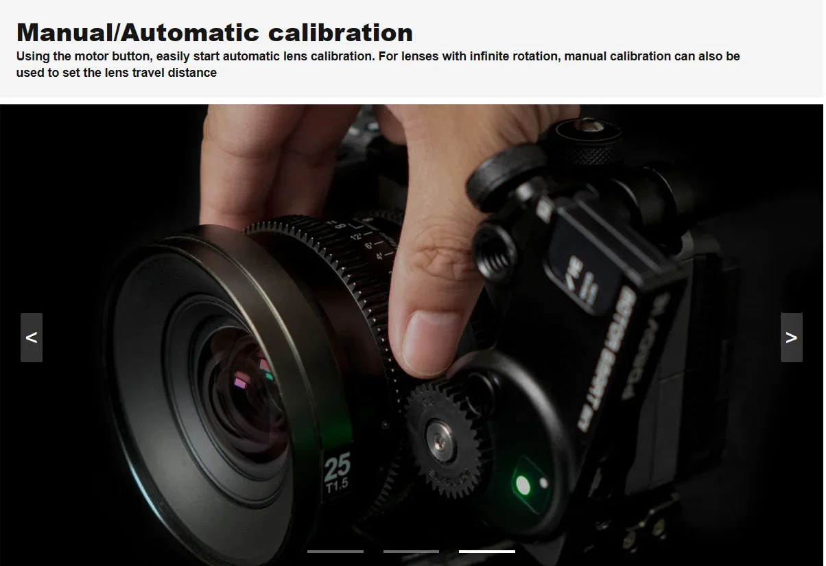 LIVE AIR3 SMART Wireless Follow Focus Lens Control System Bluetooth for Ronin S