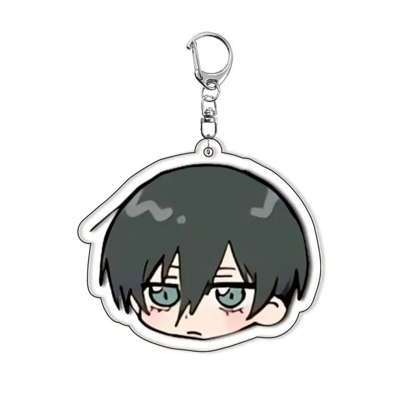 Blue Lock Anime Acrylic Keychain – Personalized Pendant & Backpack Decoration