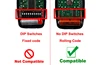 Compatible With NICE ERA FLORS FLO2RS FLO4RS FLORE FLO2RE FLO4RE ONE ON2E ON4E INTI INTI2 Garage Door Remote Control 433.92MHz 2