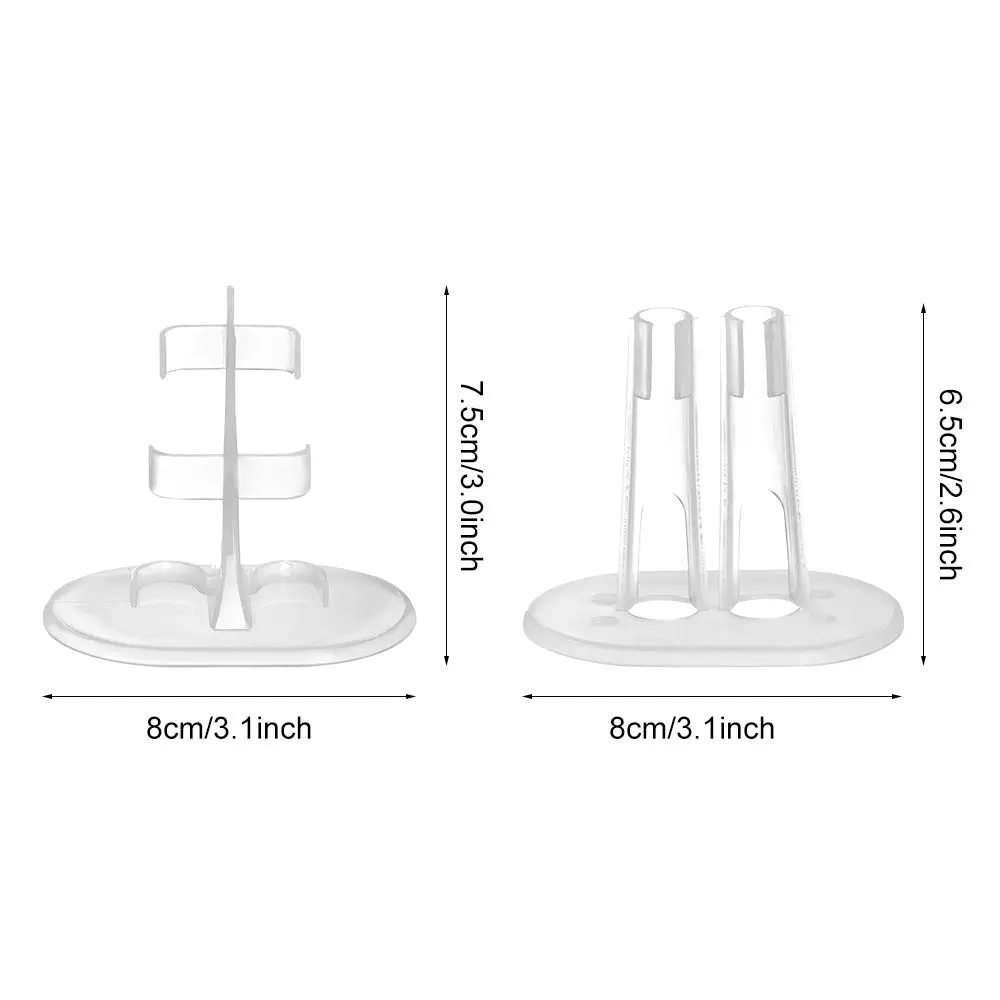 1/5pcs Transparent Plastic Display Holder Doll Support Leg Holders For Barbie Dolls Stands  Kids Dollhouse Toy Accessory 6