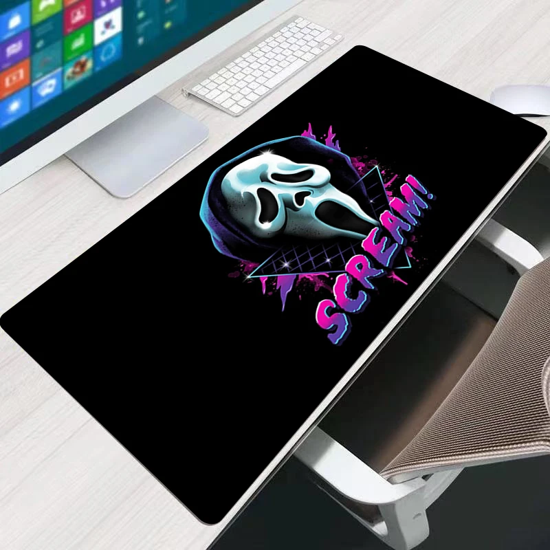 

Anime Ghostface Computer Gaming Large Mouse Pad XXL Game Pc Accessories Mats Large Keyboard Desk Mat Pc Portable Large Mausepad