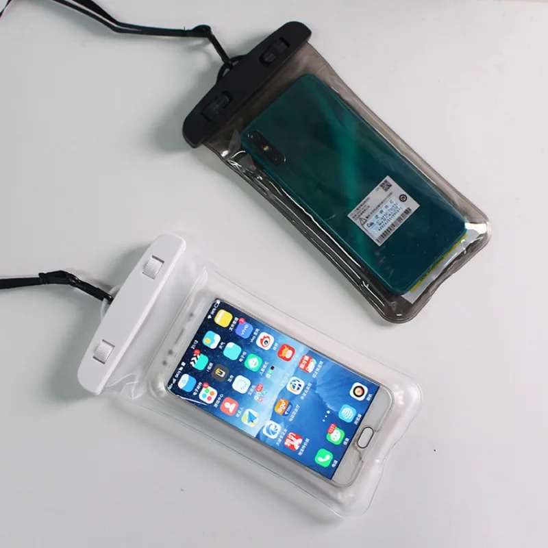 Air Bag Waterproof Bag for Swimming Underwater Photography Diving IPhone Water Proof Cover Suitable for 99% of Mobile Phones