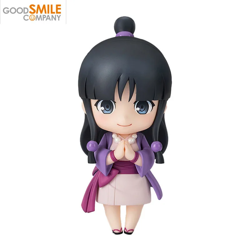 

In Stock Good Smile Original GSC Nendoroid 2116 Maya Fey Ace Attorney Q-version Movable Action Figure Model Decorate Gifts
