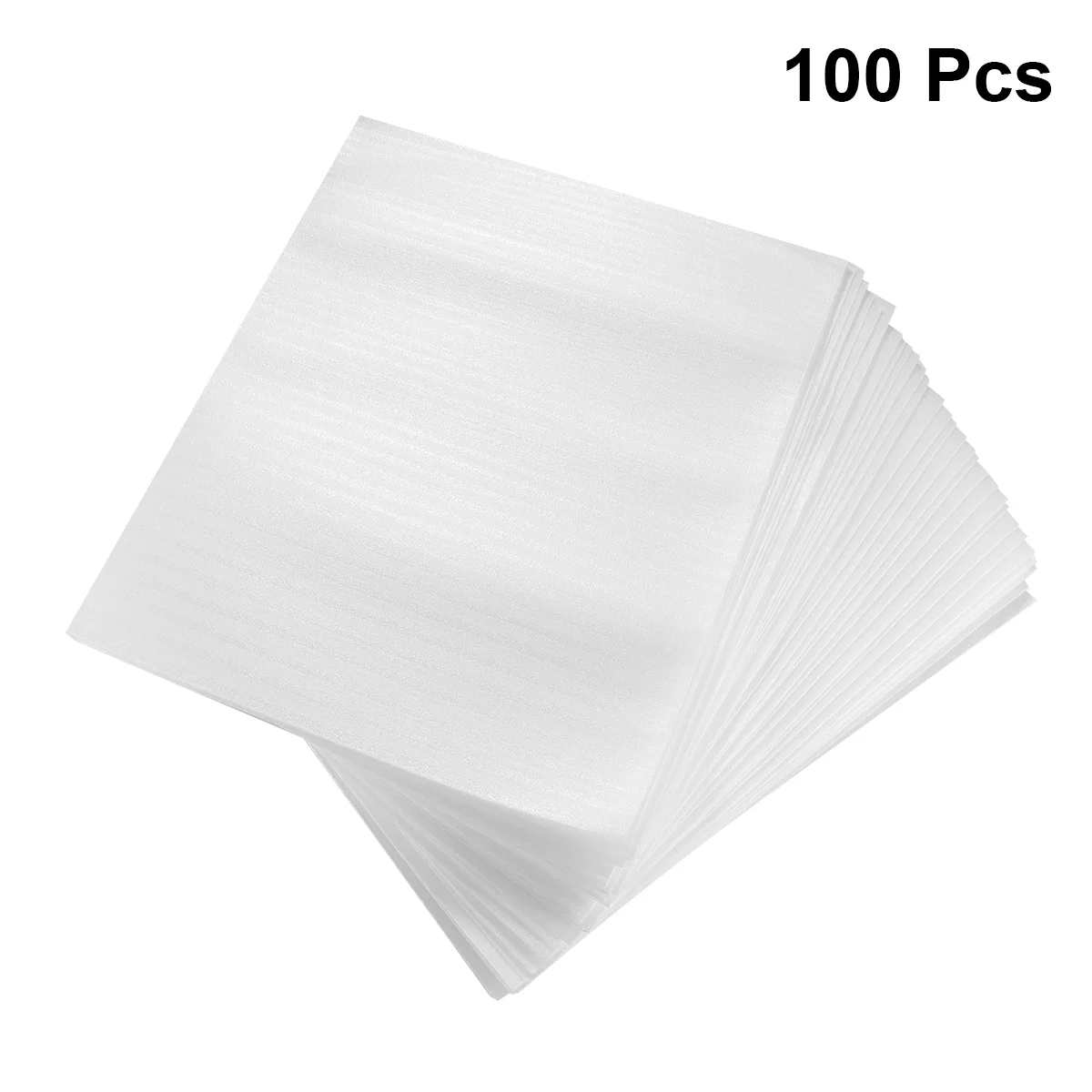 100PCS White Cushion Foam Pouch Foam Wrap Packing Pouches Cup