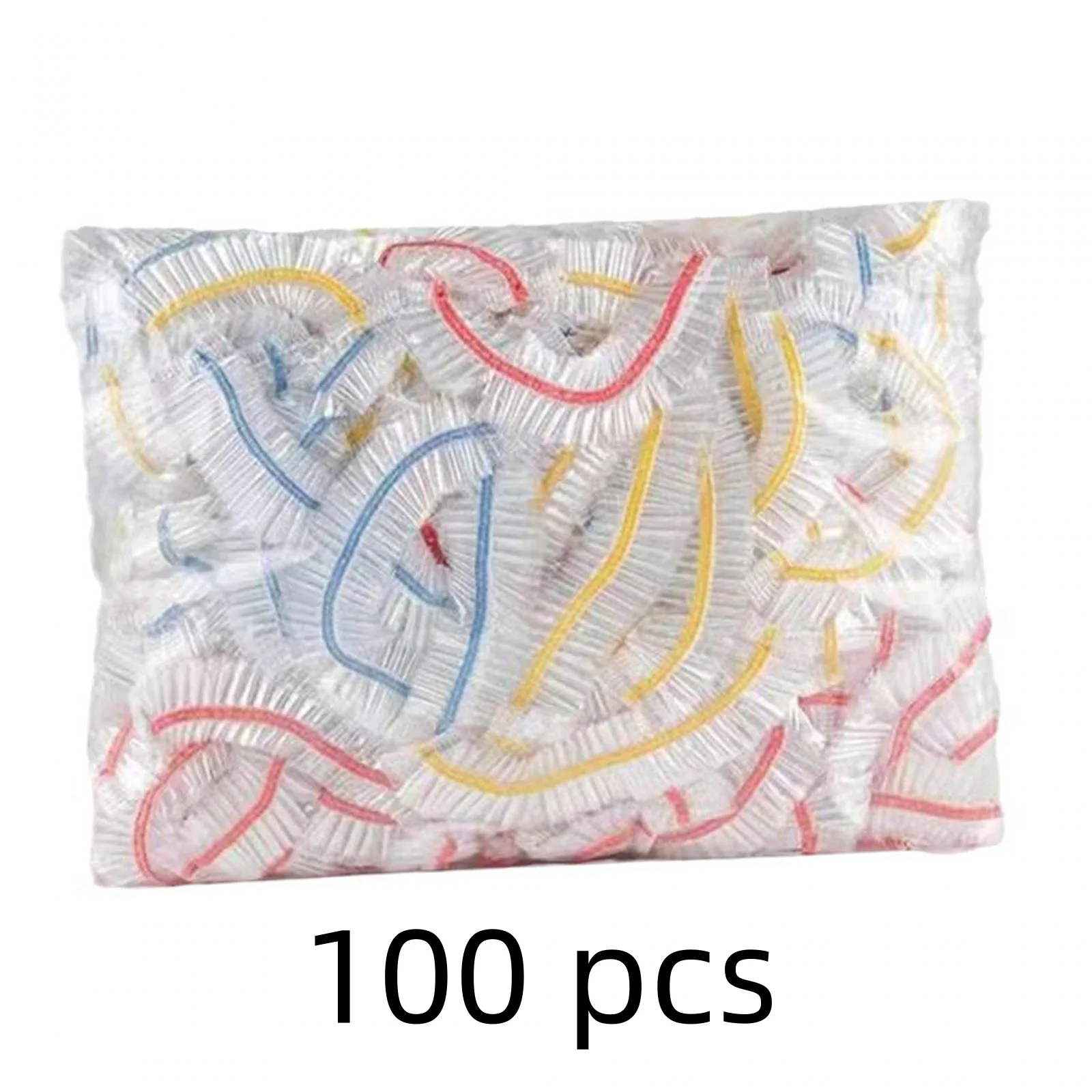 100 adet/200 adet tek kullanımlık duş bonesi su geçirmez banyo kabı temel seyahat aksesuar malzemeleri banyo aksesuarı