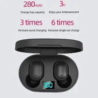 E6S TWS Bluetooth Earphones Wireless bluetooth headset Noise Cancelling Headsets With Microphone Headphones For Xiaomi Samsung 2