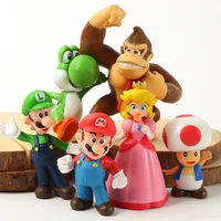 6 Mario SuperMario Dinosaur Doll Handmade Models Cake Decorations 1