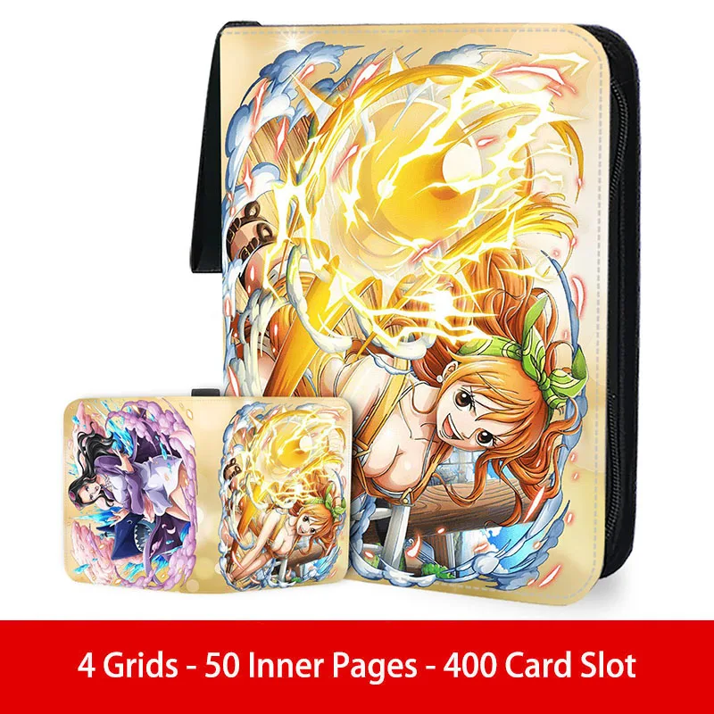 Classeur de Collection de Cartes One Piece pour Enfant, Étui Portable, 400  à 900 Pièces - AliExpress